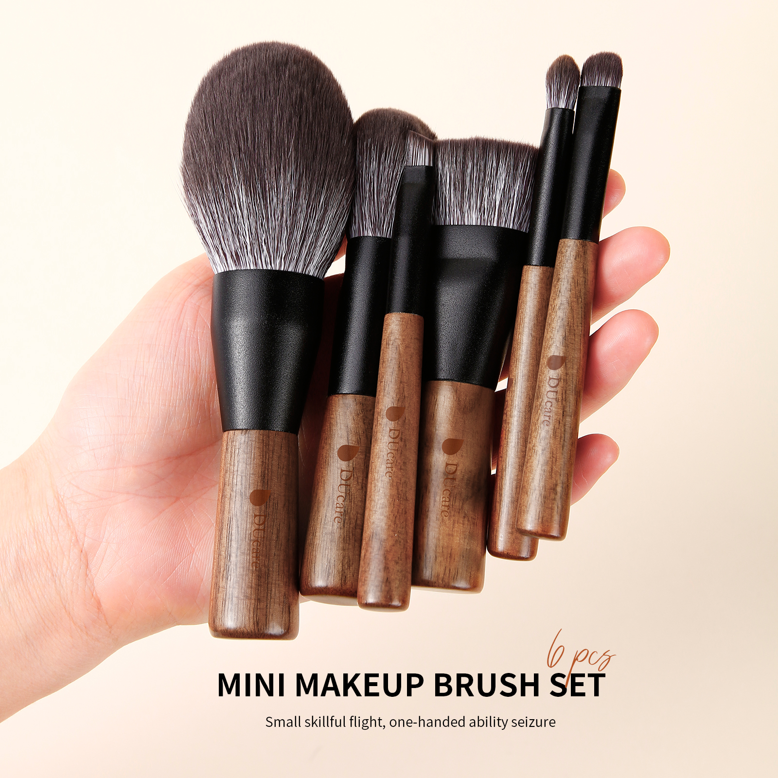 6 Pieces Makeup Brush Set