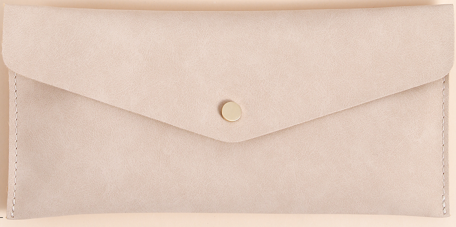 PU leather brush pouch