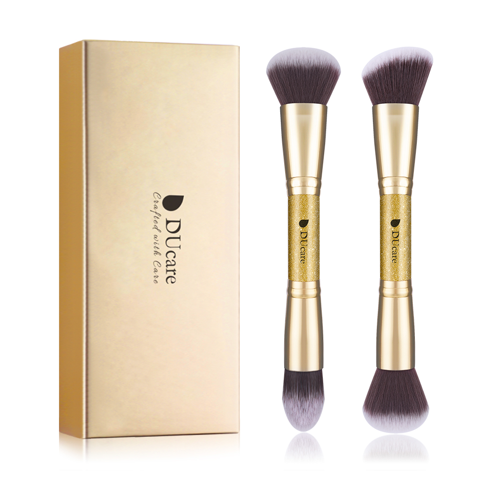 Professional Angled Eye Brow Brush and Spoolie Brush