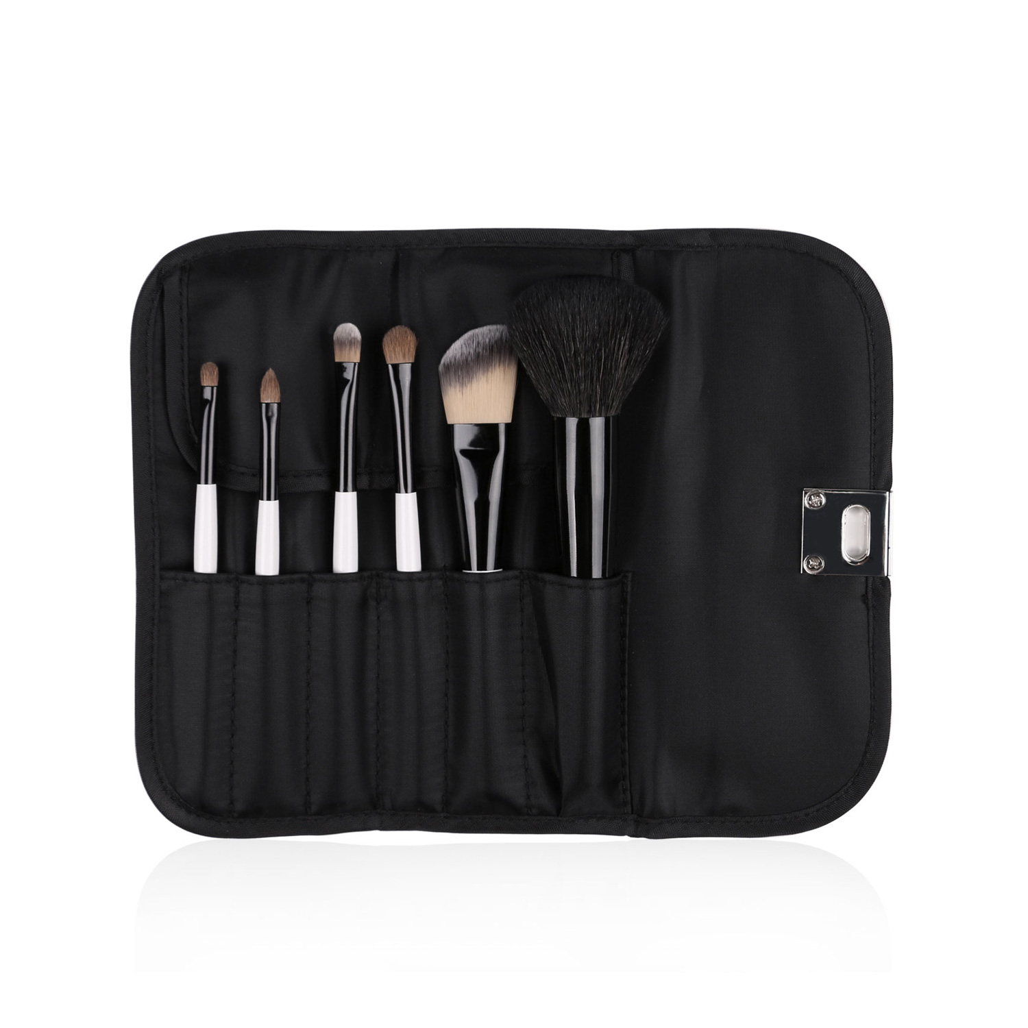 6 Pieces Portable Makeup Brush Set