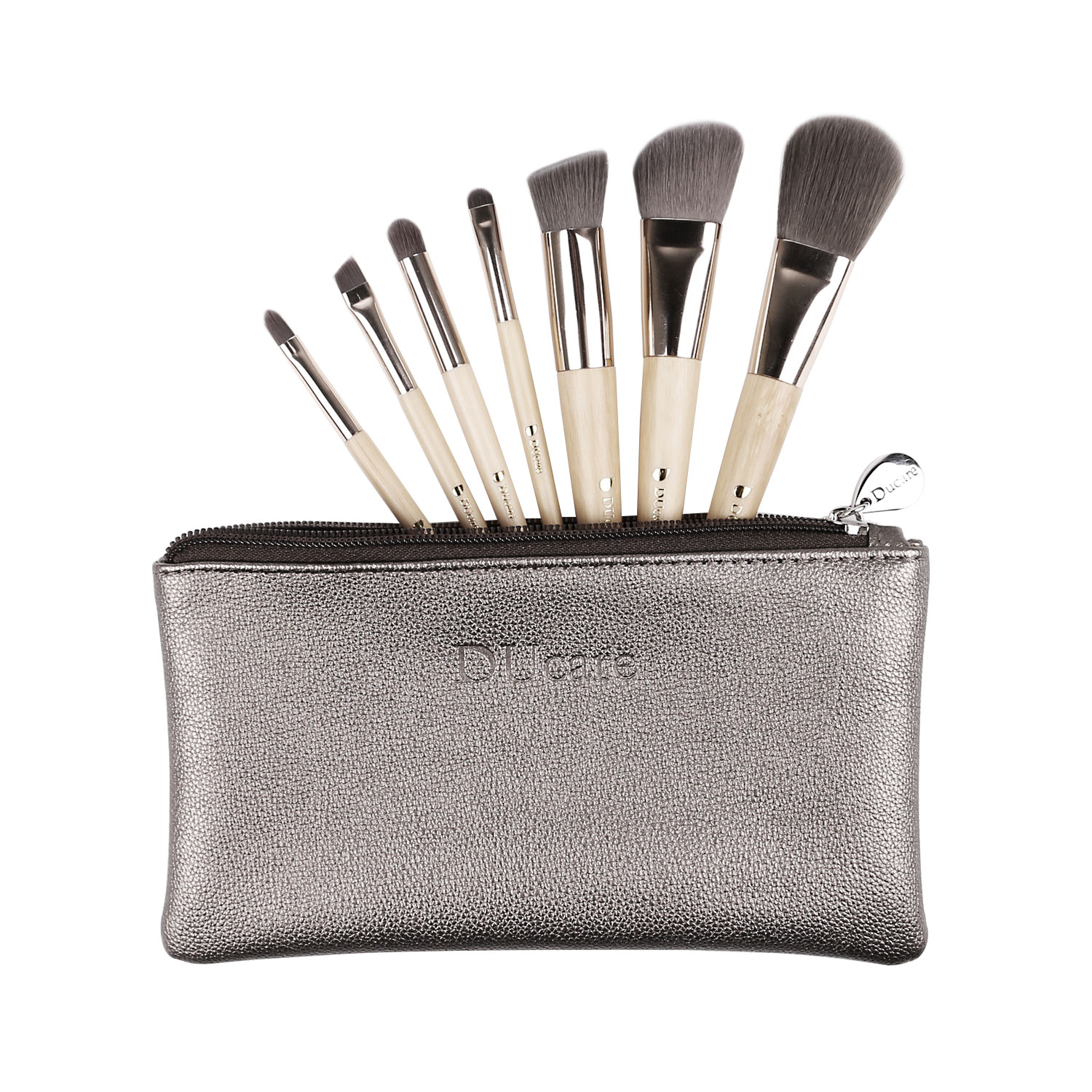 7pcs premium makeup Brush tool with fashion bag