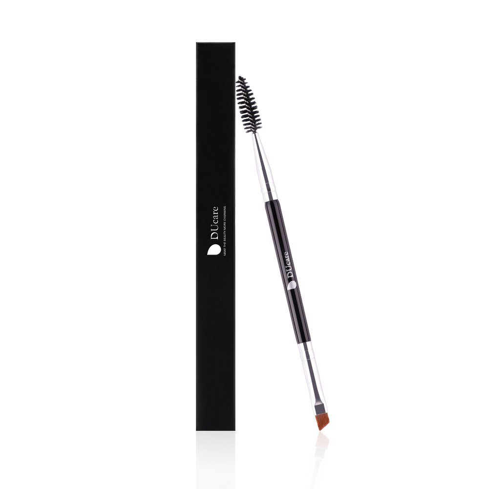 Professional Angled Eye Brow Brush and Spoolie Brush