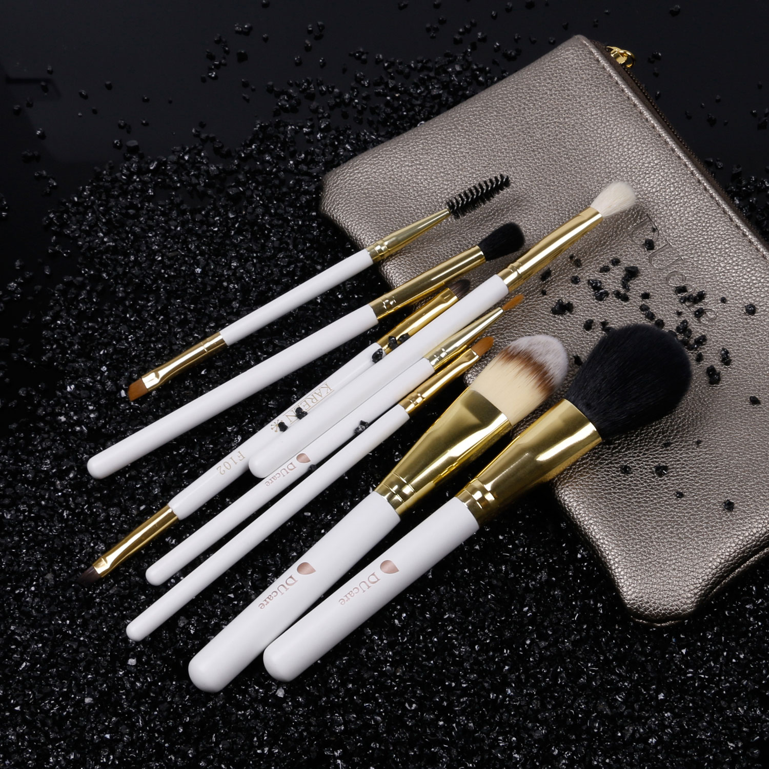 8 Pieces Makeup Brush Set